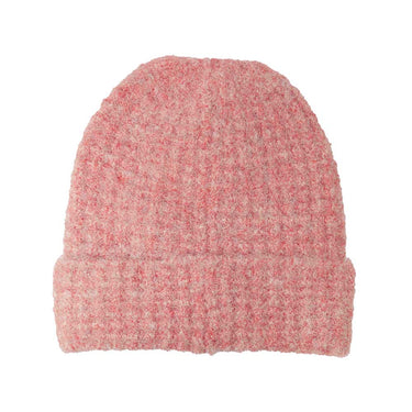 Pale Pink Boucle super soft hat