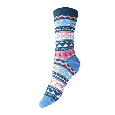 Multicoloured Scandi design Bamboo socks
