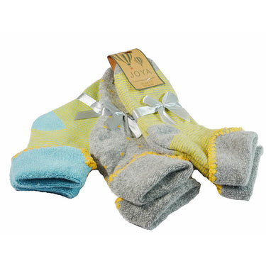 3 pairs of Yellow Cuff socks - buy 2 for £35