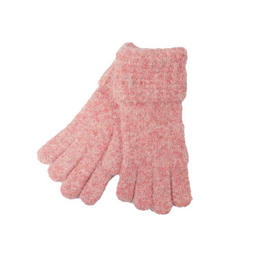 Pale Pink Boucle super soft gloves