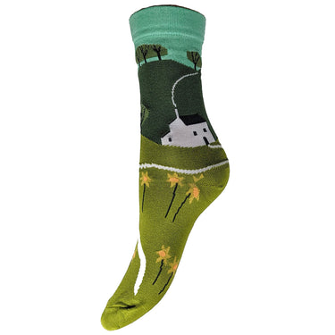 Country Cottage Bamboo Socks