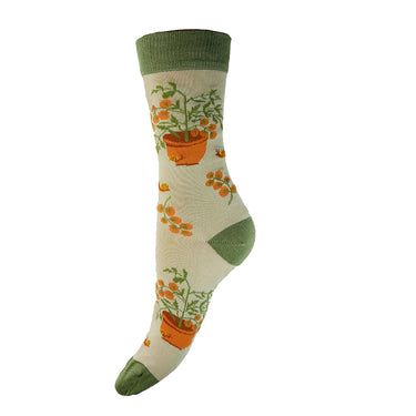 Tomato Plants Bamboo Socks