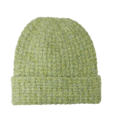 Green Boucle super soft hat