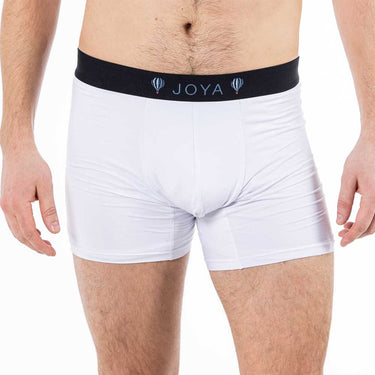 White Bamboo Boxer Shorts