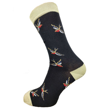 Swallows Bamboo Socks Size 7-11