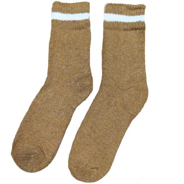 Thick Mustard Wool Blend Socks size 7-11